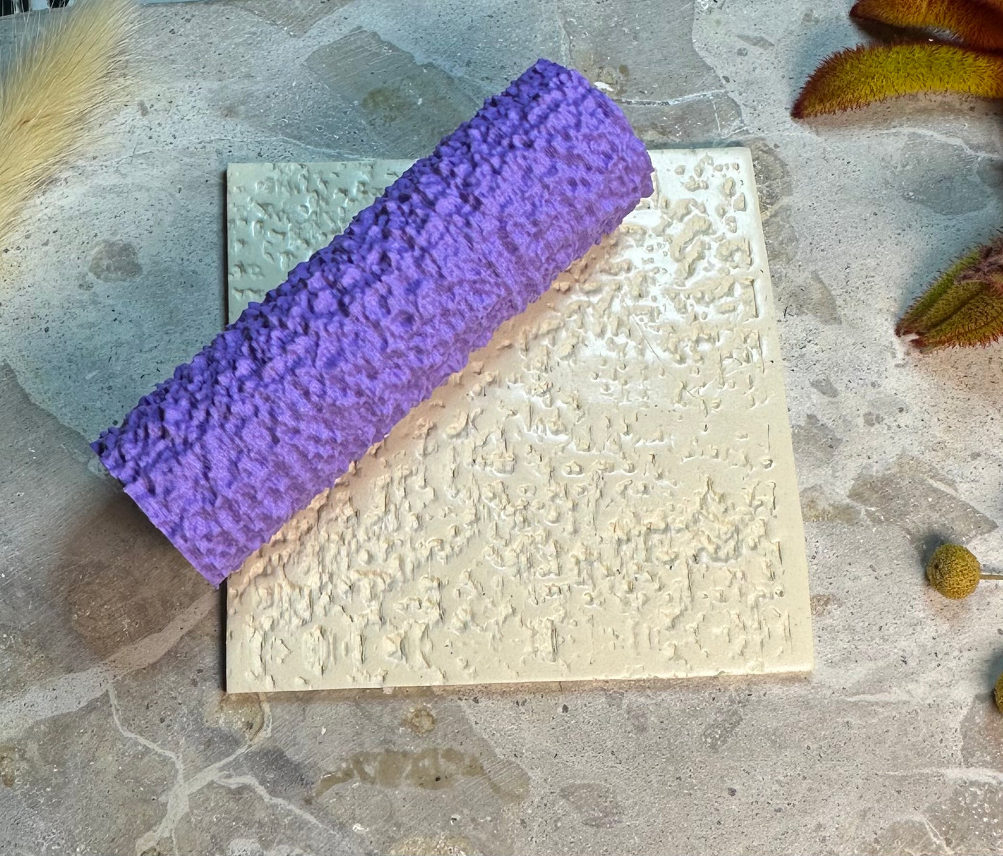 Concrete texture roller