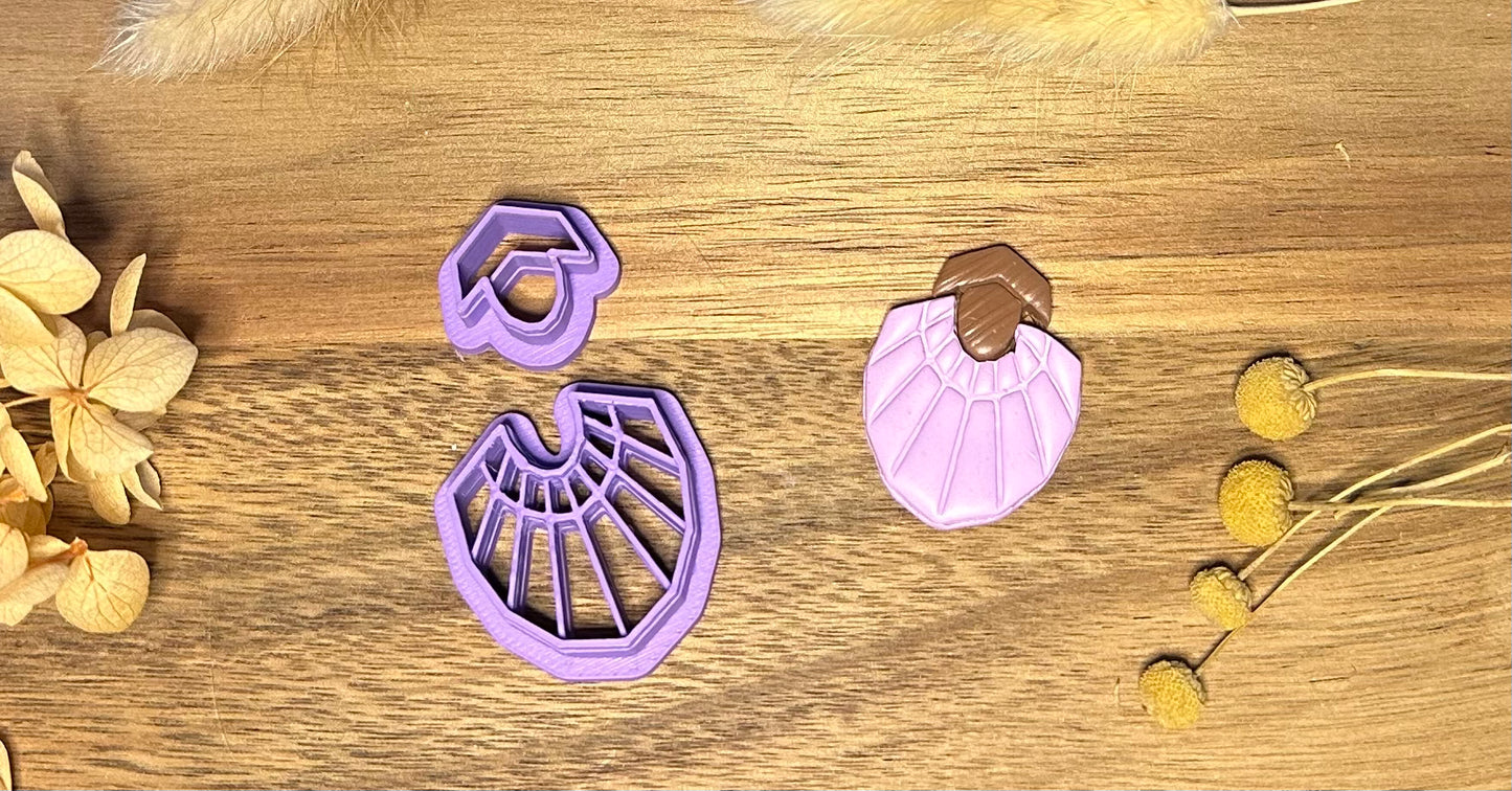 Macrame "acorn top" cutter (2 pc)