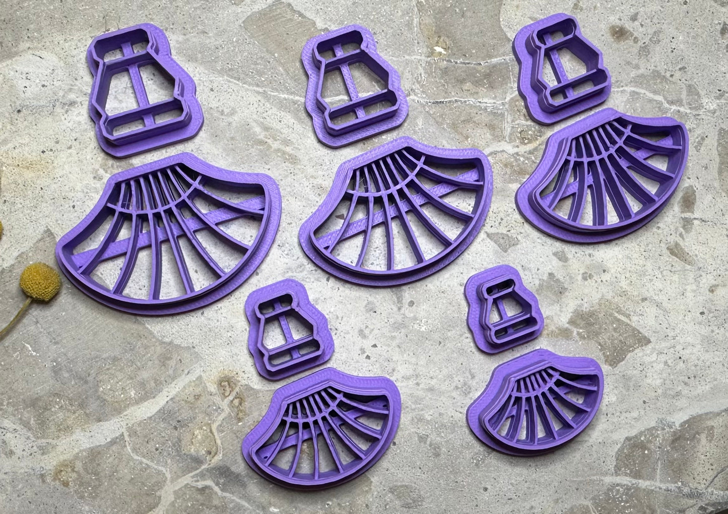 Macrame lampshade cutter (2 pc)