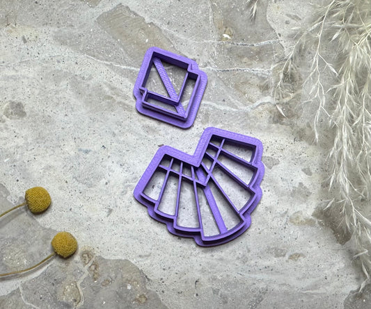 Macrame "arrow top" cutter (2 pc)