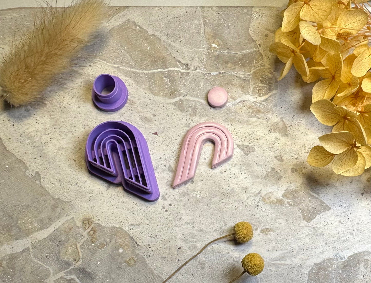 Geometric Offset rainbow