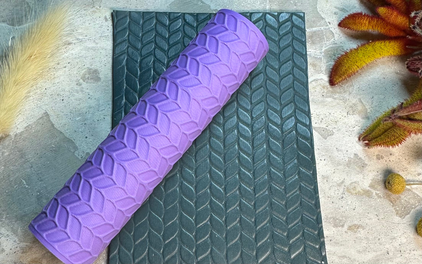 Winter Knit texture roller